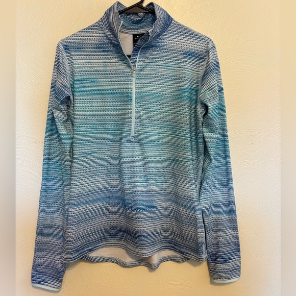 Nike Dry Women Baselayer Warm 1/2 Zip Top Size L - Picture 1 of 8